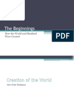 1.1. The Beginning How The World Were Created