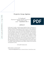 Projective Group Algebras: R. Casalbuoni