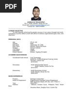 Angelo Resume