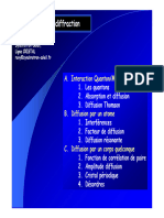 Ravy Diffusion Diffraction