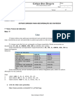 Recuperação de Conteúdo Espanhol