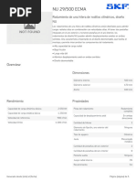 SKF NU 29 - 500 ECMA Specification