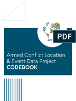 ACLED Codebook 2023