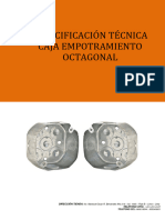 Ficha Tecnica - Cajas Octogonales