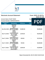 Account Statement