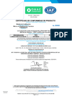 Certificado 00406 - Building Wire Ecuador - Ul 83