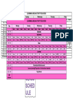 Jessa G-Time Table