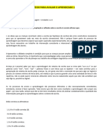 Exercícios para Avaliar o Aprendizado 1