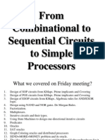 LECTURE 2. From Combination Alto Processor