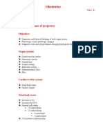 Obstetrics: Physiologic Changes of Pregnancy