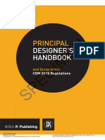 Association For Project Safety, (2016) Principal Designers Handbook and Guide To The CDM Regulations 2015, RIBA Publishing