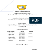 Project Proposal of ECSU's Community Garden Last Ed