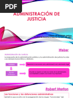 Administración de Justicia