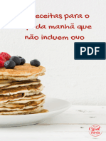 E Book 20 Receitas para o Café Da Manhã Que Não Incluem Ovo