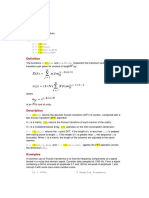 Help - FFT - Functions (MATLAB®)