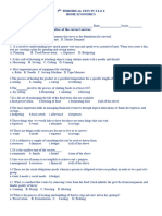 First Periodical Test TL e Home Economics