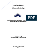 Seminar Report: "Bluetooth Technology"