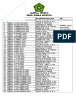 Jadwal Ibadah