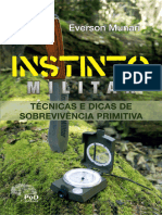 Livro Instinto Militar Degustacao