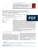 Decreasing The Incidence of Delirium Via Multi-Sen