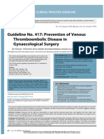 SOGC DVT Prophylaxis