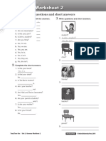 T2T One U2 Grammarworksheet 2