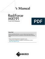 Radiforce Monitor Manual