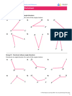 Third Space Learning Angle Bisectors GCSE Worksheet