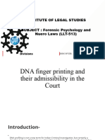 Dna Finger Testing