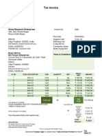 Tally Invoice Format 01