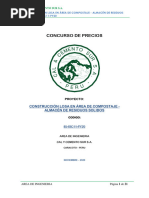 Bases C - 85-Isc11-Py20 Construcción Losa Compostaje - Alm Residuos