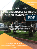 Informe Administrativo y Financiero Altos Del Redil 2024