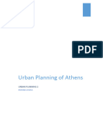 Athens Urban Planning During History