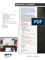 Introduction To Industrial Electronics: Course Agenda