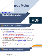 Lesson 3C - Steady State Operation of Synchronous Motor