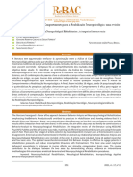 Contribuições Da Análise Do Comportamento para A Reabilitação Neuropsicológica Uma Revisão Integrativa Da Literatura