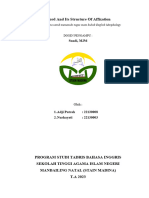 Makalah Morphology (Affixation)