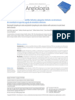 Relación de Los Índices Neutrófilo-Linfocito y Plaquetas-Linfocito Con Desenlaces de Severidad en Isquemia Aguda de Miembros Inferiores