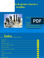 Clasificación de Pernos, Tuercas y Tornillos