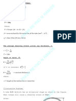 Es 103 - Module 7 - Torsion of Thin Walled Tubes - Helical Spring