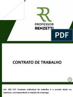 Slides - Direito Do Trabalho - Contrato de Trabalho