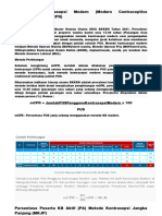 Penjelasan Menghitung Persetnase MCPR - Pa. MKJP - Unmet Need