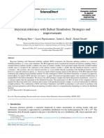 Bayesian Inference With Subset Simulation: Strategies and Improvements