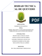 Universidad Tecnica Estatal de Quevedo: Asignatura