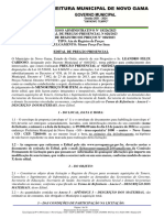 Descrição Dos Materiais, Deste Edital. 1 - Do Local, Data E Hora