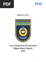 Reglamento Interno 2023 Liceo Miguel Aylwin G