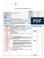 Avanze Ficha de Actividad JOSI COMUNICACION