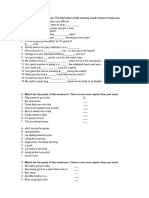 Vocabulary Unit 5 Cuarto