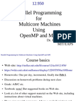 Parallel Programming For Multicore Machines Using OpenMP and MPI Lecture Notes (Dr. Constantinos Evangelinos) (Z-Library)