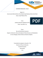 Actividad Colaborativa - Fase 2